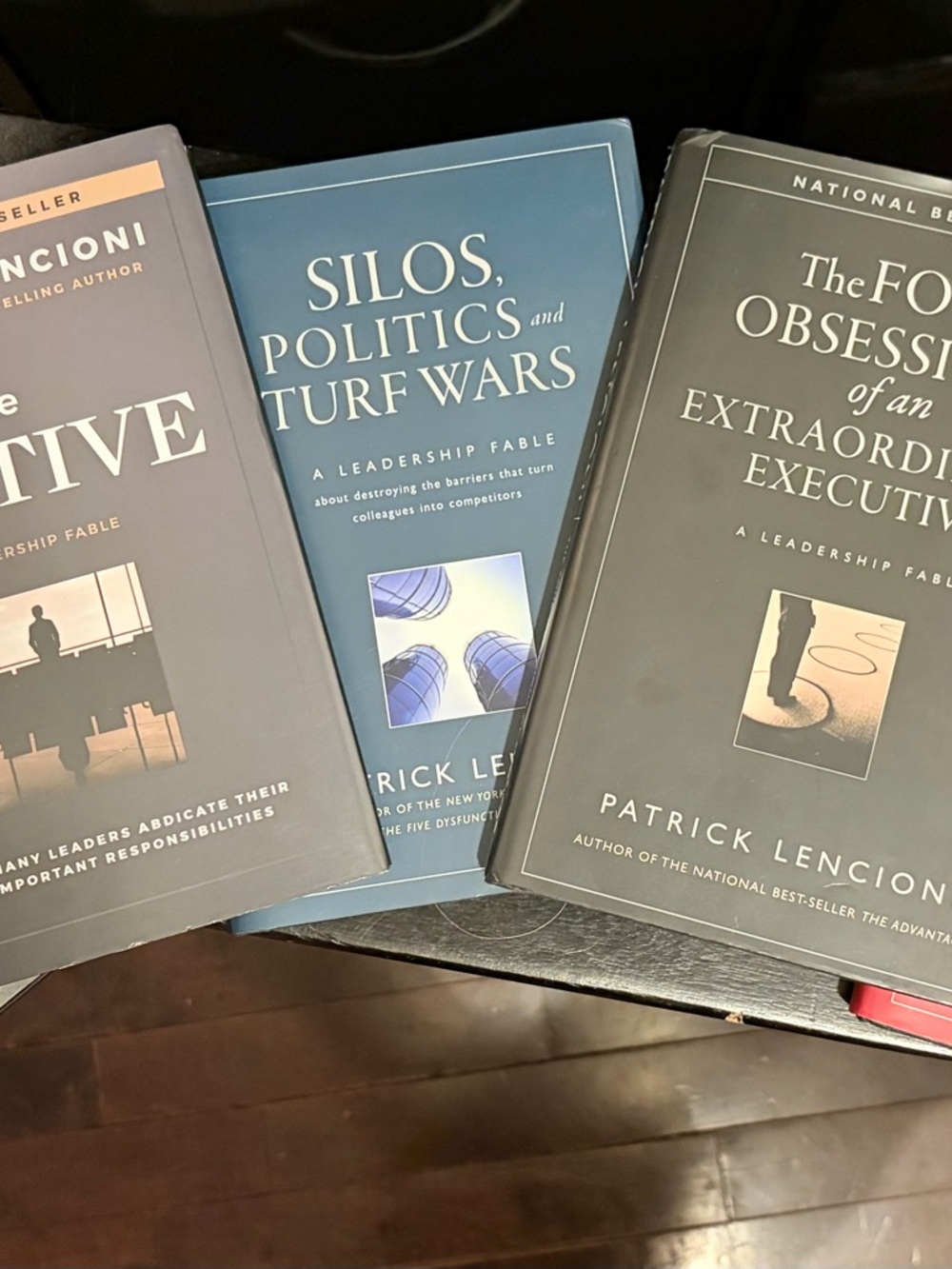 5 Hardcover Book Set - Patrick Lencioni - Picture 2 of 10